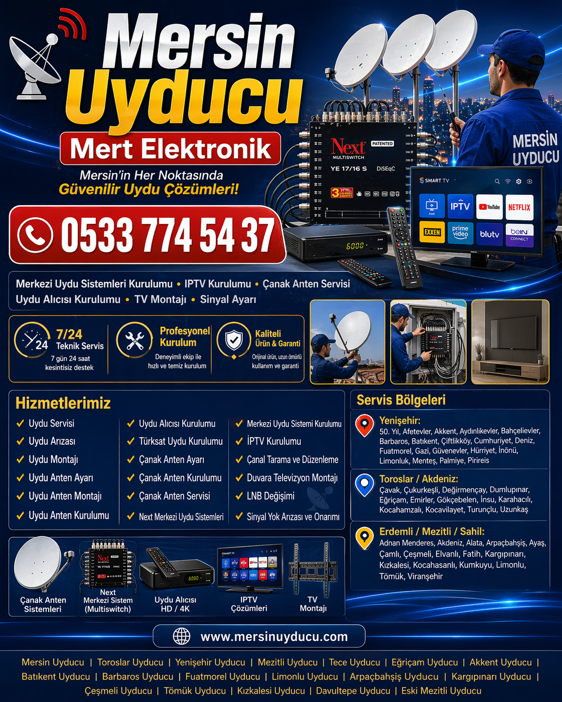 Mersin Uyducu Mert Elektronik ana görseli